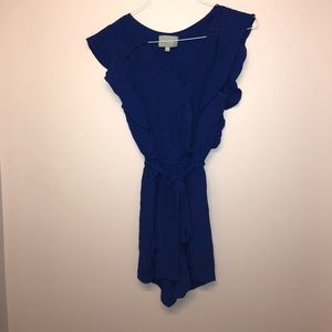 blue romper